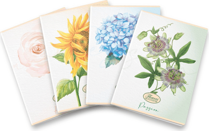 Pigna Flower Special A4 42 lapos vonalas füzet - Többféle