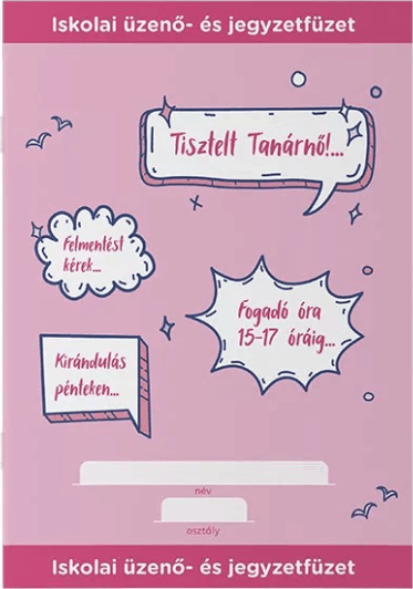 ICO Süni Pets 32 lapos A5 iskolai üzenő és jegyzetfüzet - Mintás