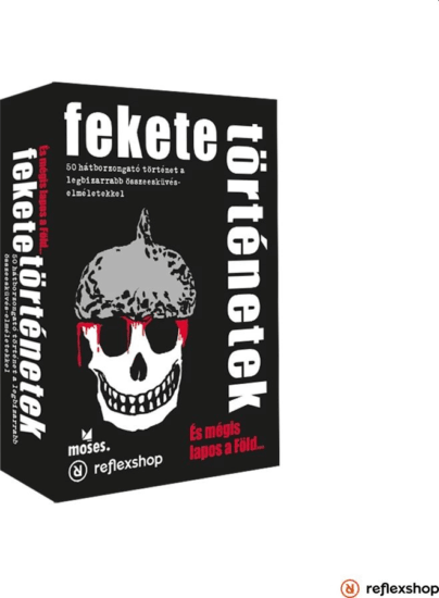 Reflex Shop Fekete történetek Lapos a föld logisztori rejtvények kártyajáték