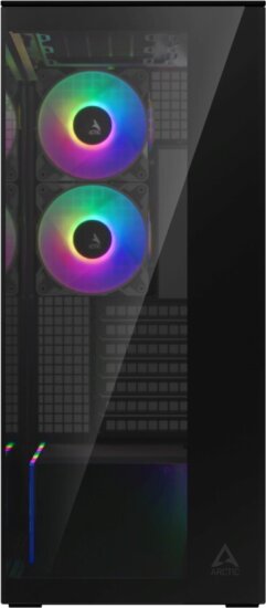 Arctic Xtender RGB Midi Torony Számítógépház - Fekete
