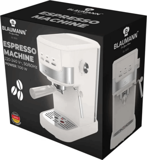 Blaumann BL-9010 Espresso kávéfőző 1100 Watt - Krém / Ezüst