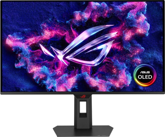 ASUS 27" ROG Strix XG27ACDMS 16:9 QHD QD-OLED Monitor - Fekete ASUS 27" ROG Strix XG27ACDMS 16:9 QHD QD-OLED Monitor - Fekete