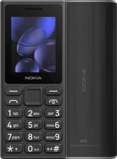 Nokia 105 (2024) 4MB Dual SIM Mobiltelefon - Fekete