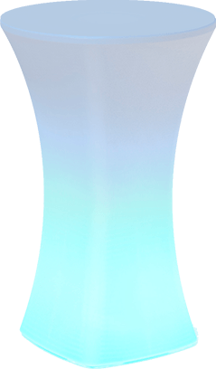 New Garden Bahama 110 Napelemes RGB LED Dekorációs kör asztal 70 x 111 cm