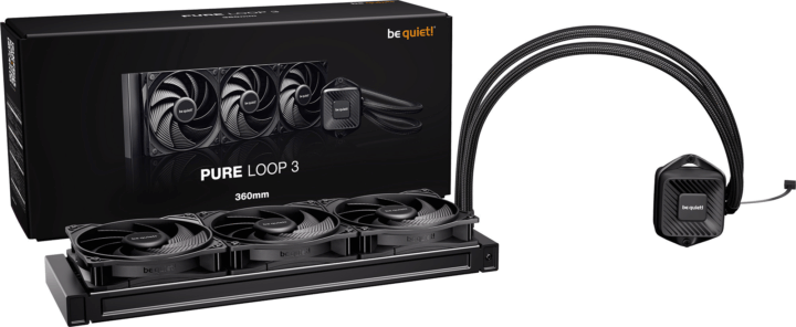 Be Quiet! PURE LOOP 3 360mm All In One Univerzális CPU Vízhűtés - Fekete
