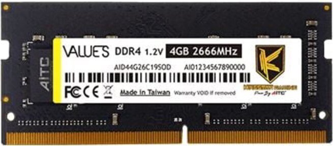 Kingsman 8GB / 2666 DDR4 SoDIMM CL19 Notebook RAM