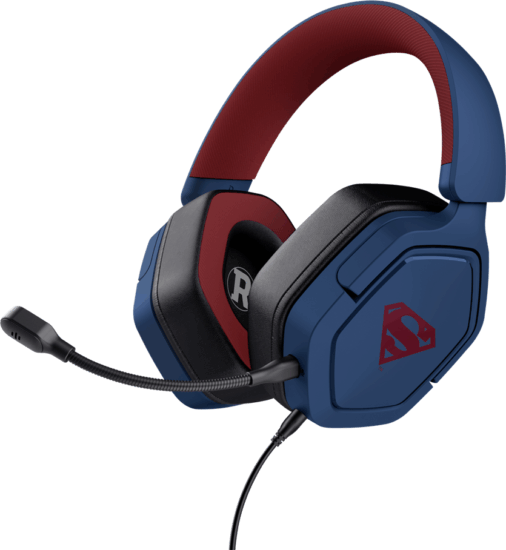 Trust 25739 GXT492SM Carus Vezetékes Gamer Fejhallgató Headset - Superman