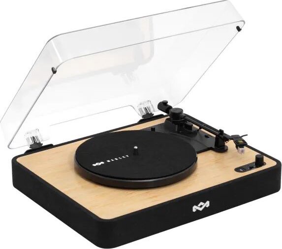 Marley Revolution Bluetooth Bakelit Vinyl lemezjátszó - Fekete / Natúr