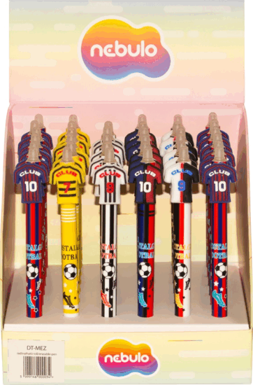 Nebulo Mezek radírozható nyomógombos zselés toll (Kék tinta / 0,7mm) - Többféle