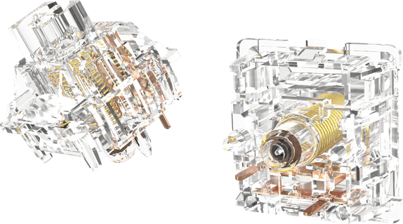 Gateron North Pole V2.0 Yellow - Lineáris switch szett (10 db / csomag) Gateron North Pole V2.0 Yellow - Lineáris switch szett (10 db / csomag)