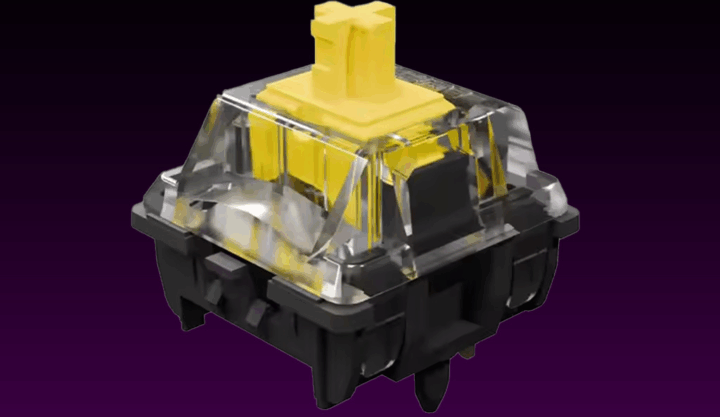 Gateron EF Silent Yellow - Halk Lineáris switch szett (35db / csomag) Gateron EF Silent Yellow - Halk Lineáris switch szett (35db / csomag)