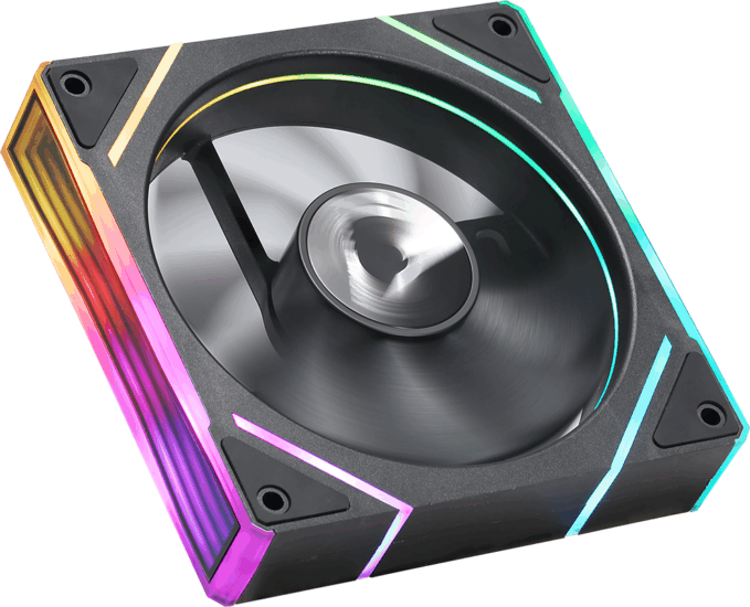 Formula Floe 12 Plus ARPW 120mm PWM ARGB Rendszerhűtő ventilátor - Fekete