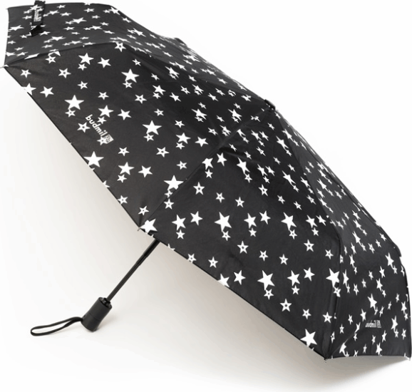 Budmil Félautomata összecsukható esernyő - Mintás