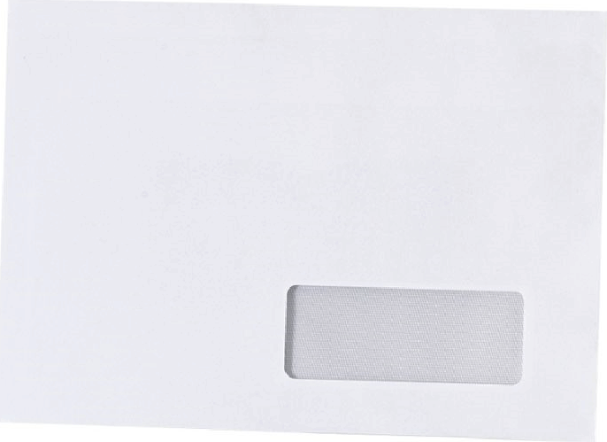 Öntapadós C6/C5 Papír csomagoló Boríték - Fehér (1000 db / csomag)