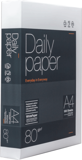 Daily Paper A4 Fénymásolópapír 80g (500 db/csomag)