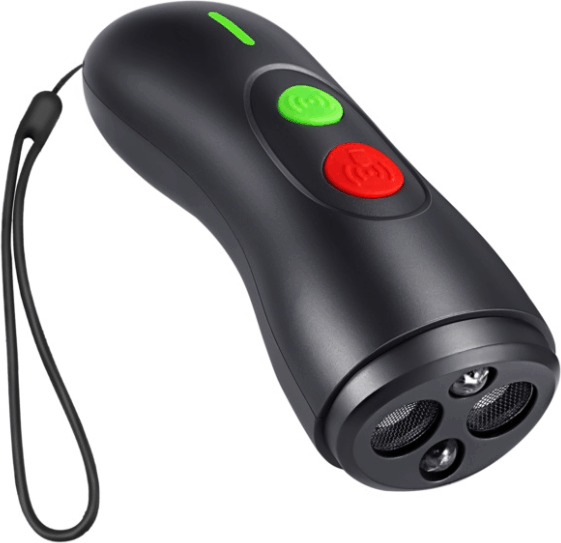 Anico DOGGY ultrahangos kutyariasztó - Fekete Anico DOGGY ultrahangos kutyariasztó - Fekete