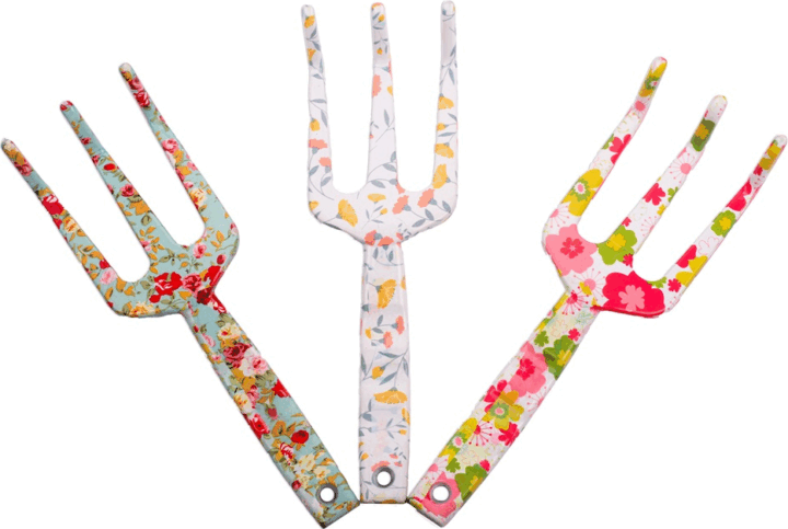 Iris Virág mintás gereblye - Többféle