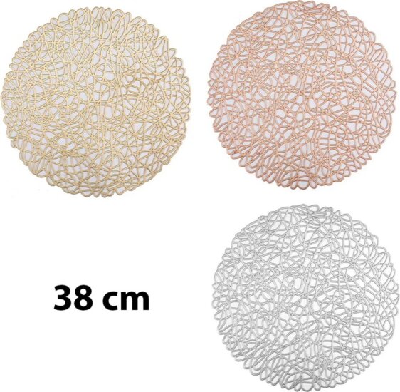 Iris 671992 Műanyag kerek Tányéralátét 38cm - Több fajta szín