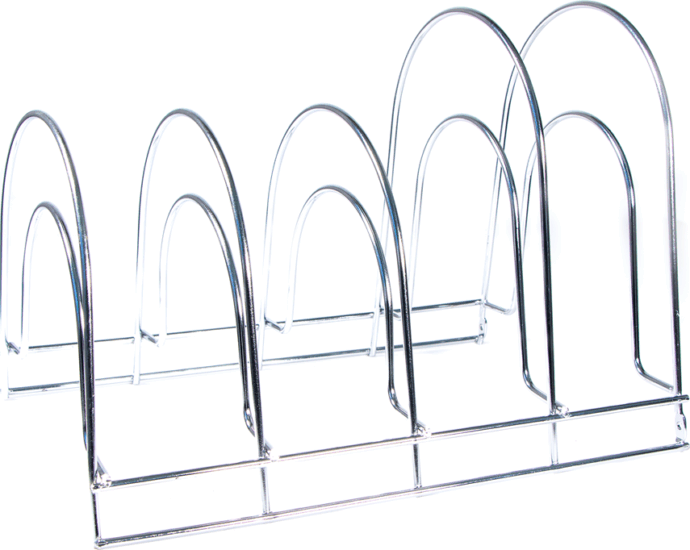 Iris KT-596 5 szintes Konyhai fém serpenyőtartó