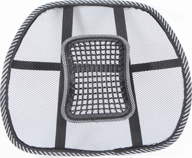 Iris KT-576 Derék és háttámasz irodai székhez / autóba - Szürke