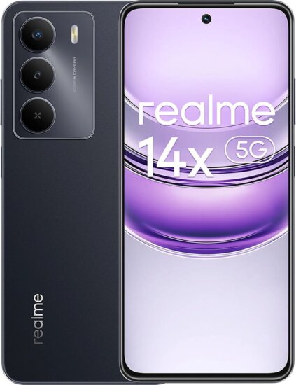Realme 14X 6/128GB 5G Dual SIM Android Okostelefon - Fekete Realme 14X 6/128GB 5G Dual SIM Android Okostelefon - Fekete