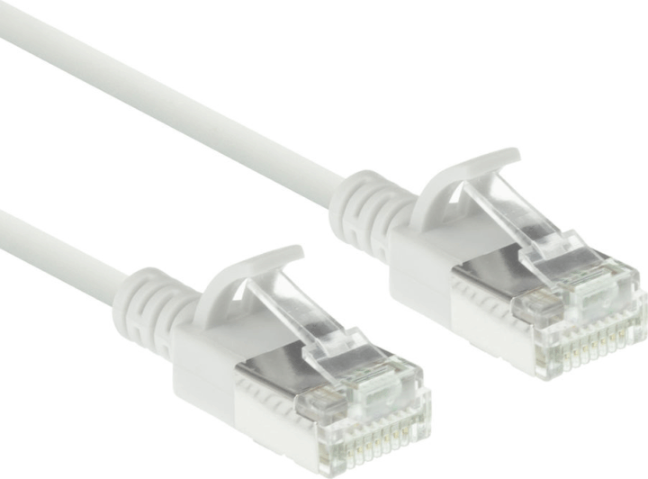 ACT U/FTP CAT6A RJ-45 Patch kábel 0,15m - Fehér