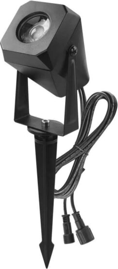 Emos GoSmart WiFi RGBIC Kültéri LED spotlámpa Bővítő készlet - Fekete