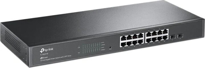 Tenda TEG2220P-16-250W Menedzselhető 16+4 Port 250W PoE+ Rack Switch - Fekete