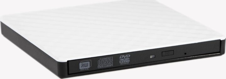 IRIS SQUARE EXTERNAL Külső USB 3.0 DVD/VCD/CD író - Fehér-Fekete