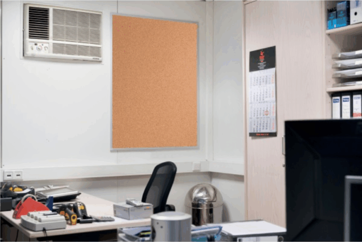 Franken KT3402 alukeretes parafatábla 60x90 cm - Natúr Franken KT3402 alukeretes parafatábla 60x90 cm - Natúr