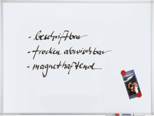 Franken SC3107 lakkozott mágneses tábla 90x180 cm - Fehér