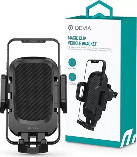 Devia ST353512 9" Mobiltelefon autós tartó - Fekete