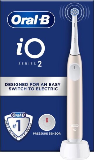 Oral-B iO2 Series Calm Forgó-Oscilláló Elektromos Fogkefe - Rózsaszin