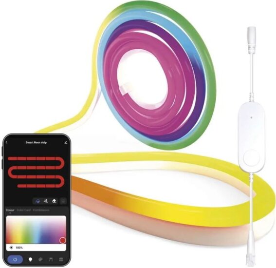 Emos GoSmart NEON WiFi LED szalag - Fehér