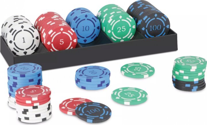 Merchant Ambassador 100 darabos Póker-zseton készlet