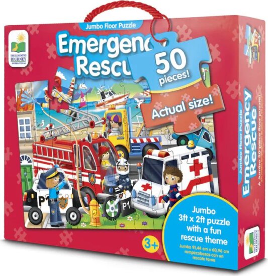 The Learning Journey Jumbo Mentő járművek 50 darabos puzzle