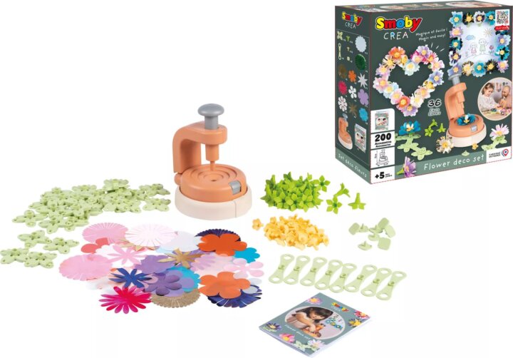 Smoby Crea 200 darabos Virágkészítő szett