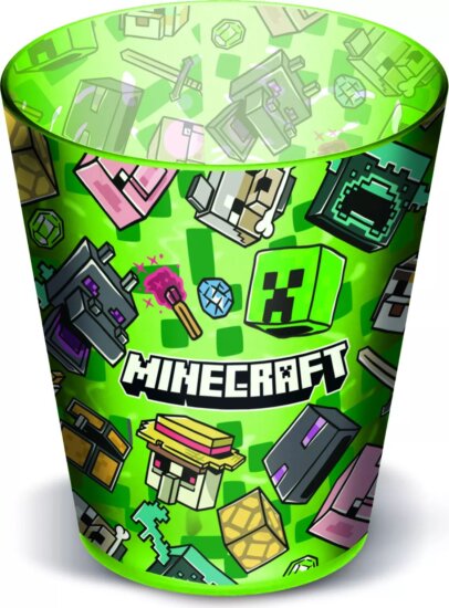 Minecraft Joy műanyag gyerek pohár 285 ml - Mintás