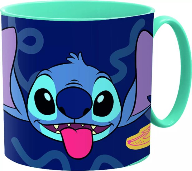 Stitch Műanyag mikrózható gyerek bögre 265 ml - Mintás