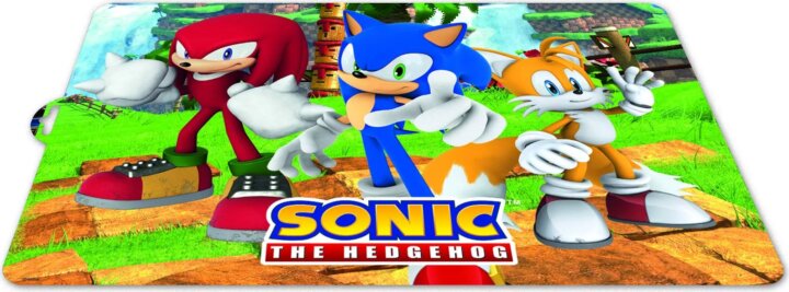 Sonic Műanyag gyerek tányéralátét 35 x 40 x 1 cm - Mintás Sonic Műanyag gyerek tányéralátét 35 x 40 x 1 cm - Mintás
