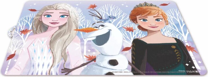 Jégvarázs Műanyag gyerek tányéralátét 35 x 40 cm - Mintás