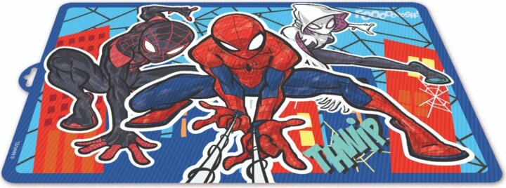 Pókember Műanyag gyerek tányéralátét 35 x 40 cm - Mintás