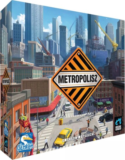 Arcane Wonders Metropolisz Stratégiai társasjáték