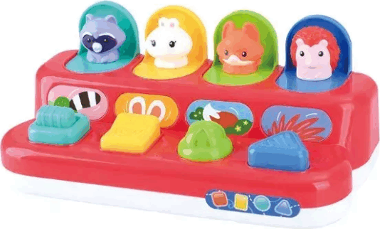 Playgo Kukucskáló barátok foglalkoztató játék