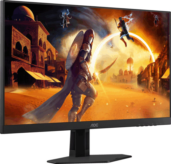 AOC 27" 27G4HRE 16:9 FullHD Fast IPS Gaming Monitor 200Hz - Fekete