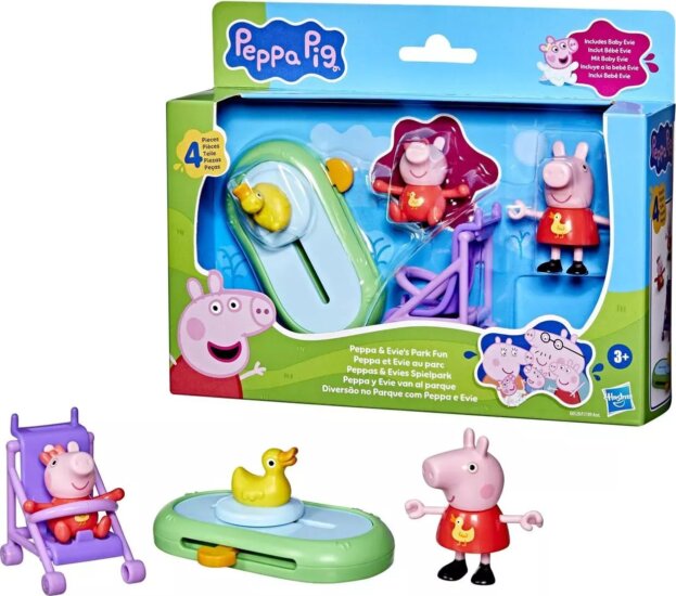 Hasbro Peppa malac Babakocsi figura játékszett