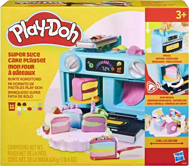 Hasbro Play-Doh csodás tortaszelet gyurma játékkészlet