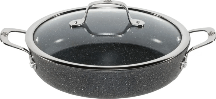 Ballarini 1011888 Salina Sütő Serpenyő Üveg fedéllel 28cm - Szürke