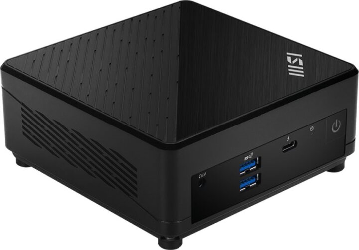 MSI Cubi 5 12M Mini PC (Intel Core i5-1235U / No RAM / No SSD / No OS) - Fekete