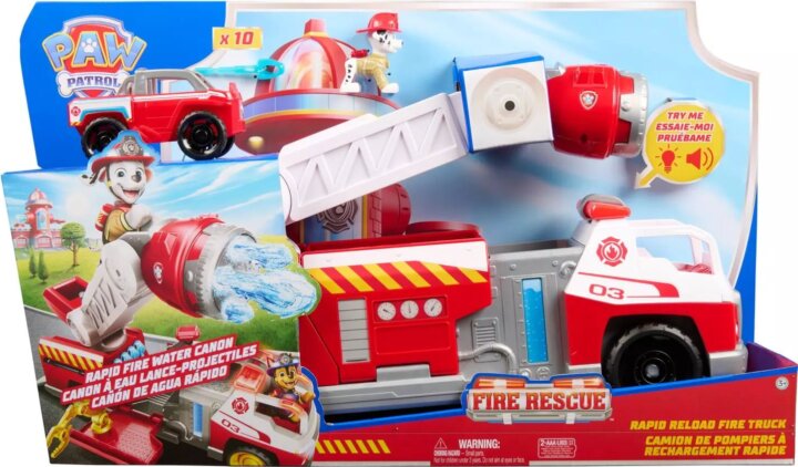 Nickelodeon Mancs Őrjárat Fire Rescue Tűzoltóautó 50,8cm